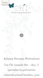 Mobile Screenshot of chiphotographyofatlanta.com